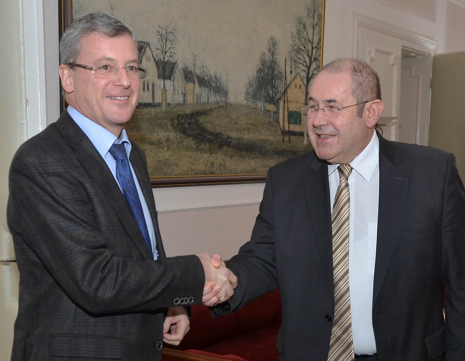 Председник Скупштине Војводине Иштван Пастор разговарао са амбасадором Аустрије Јоханесом Ајгнером