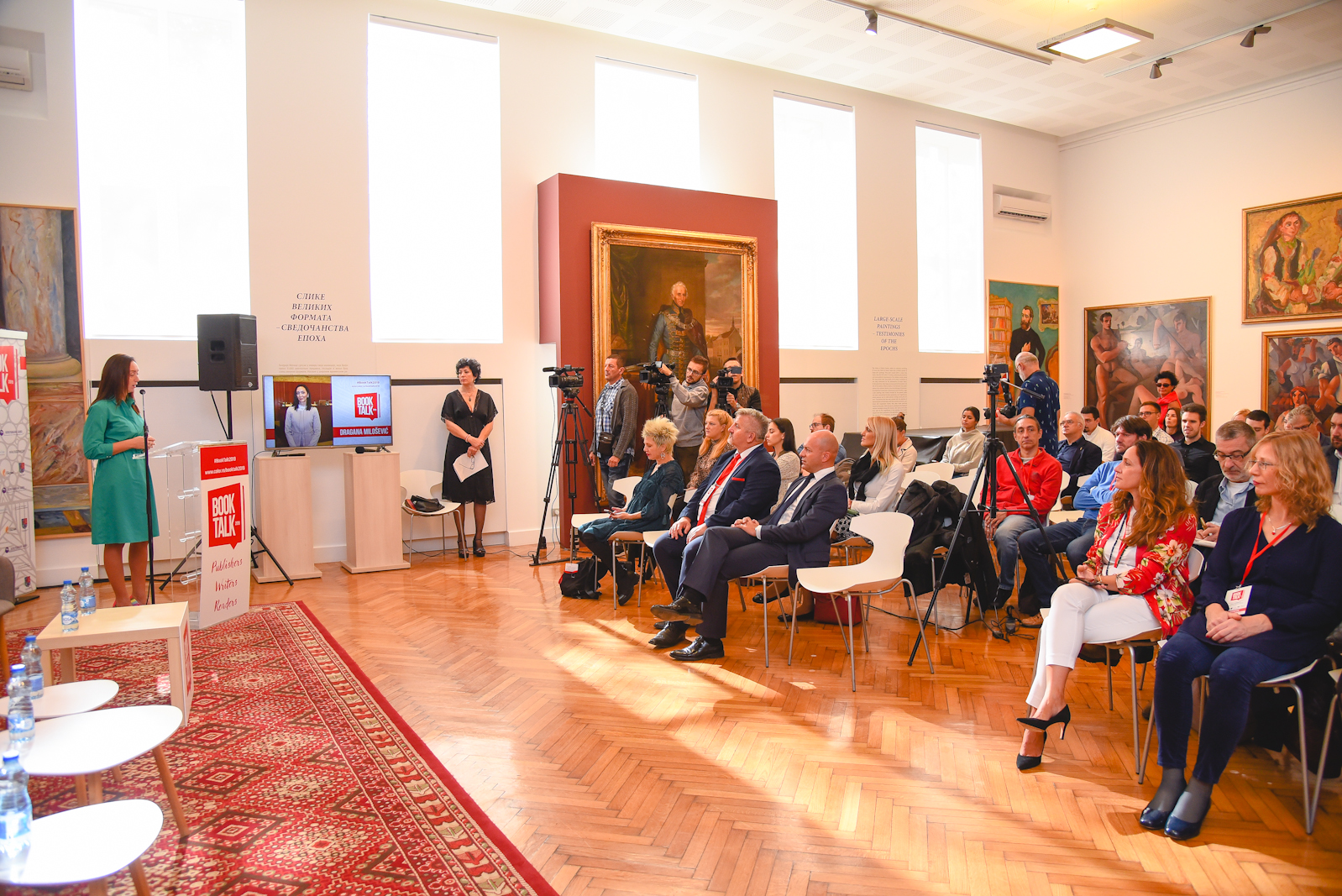 Obracanje Dragane Milosevic na Regionalnoj knjizevnoj konferenciji Book Talk 2019 (6)