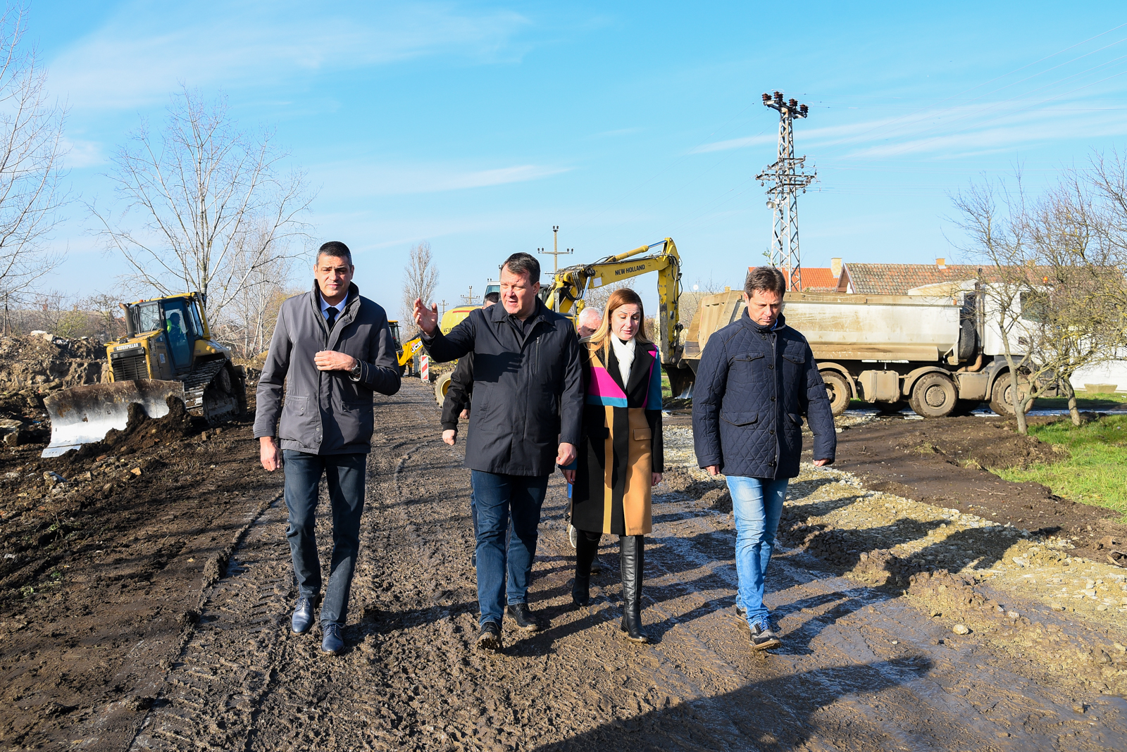 Obilazak radova na izgradnji puta Stapar - Sivac (15)