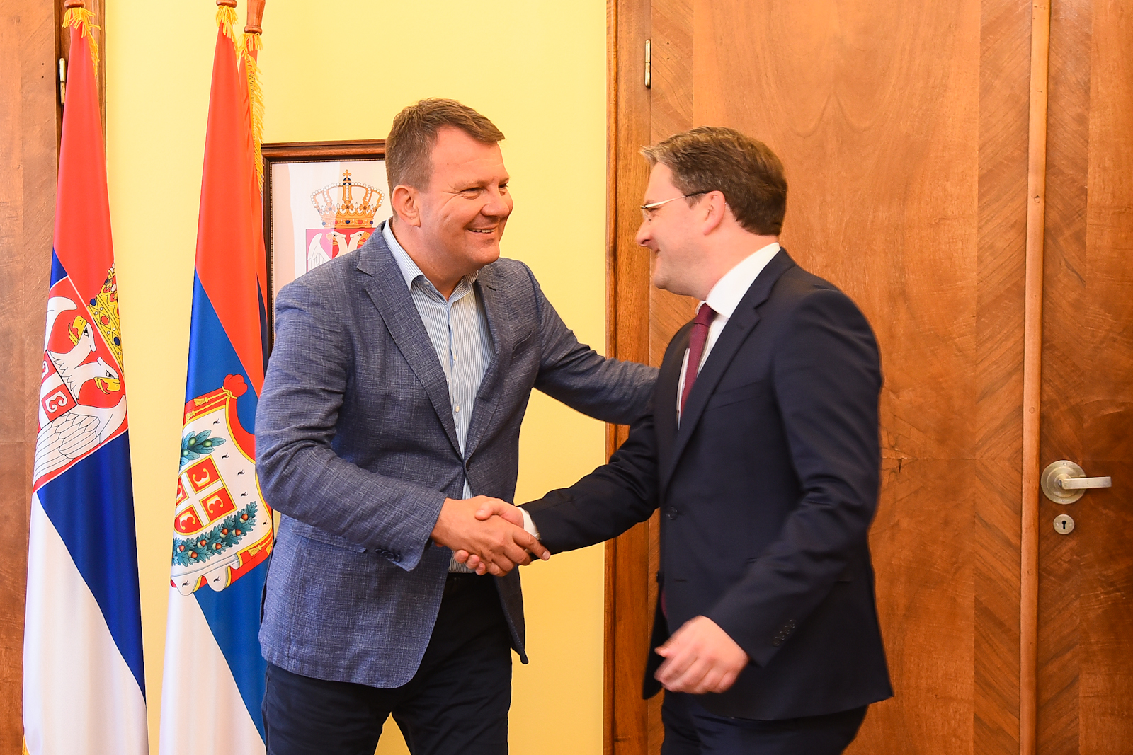 Predsednik Mirovic i ministar Selakovic (1)