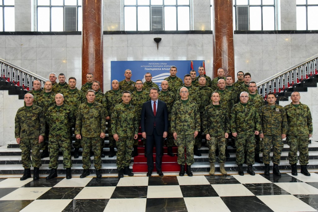 Пријем за полазнике 65. класе Генералштабног усавршавања Школе националне одбране