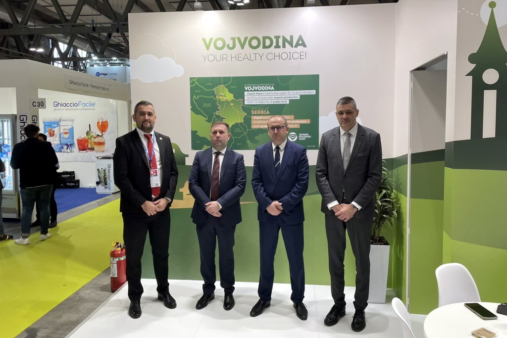 Гојковић и Божић посетили Међународни прехрамбени сајам „Tuttofood“ у Милану