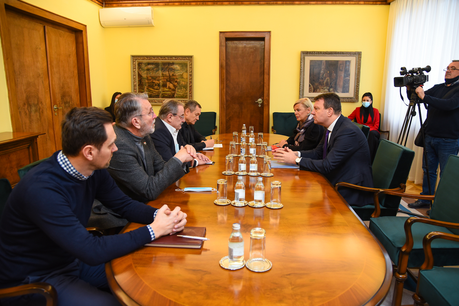 Председник Мировић примио амбасадора Хрватске Хидајета Бишчевића