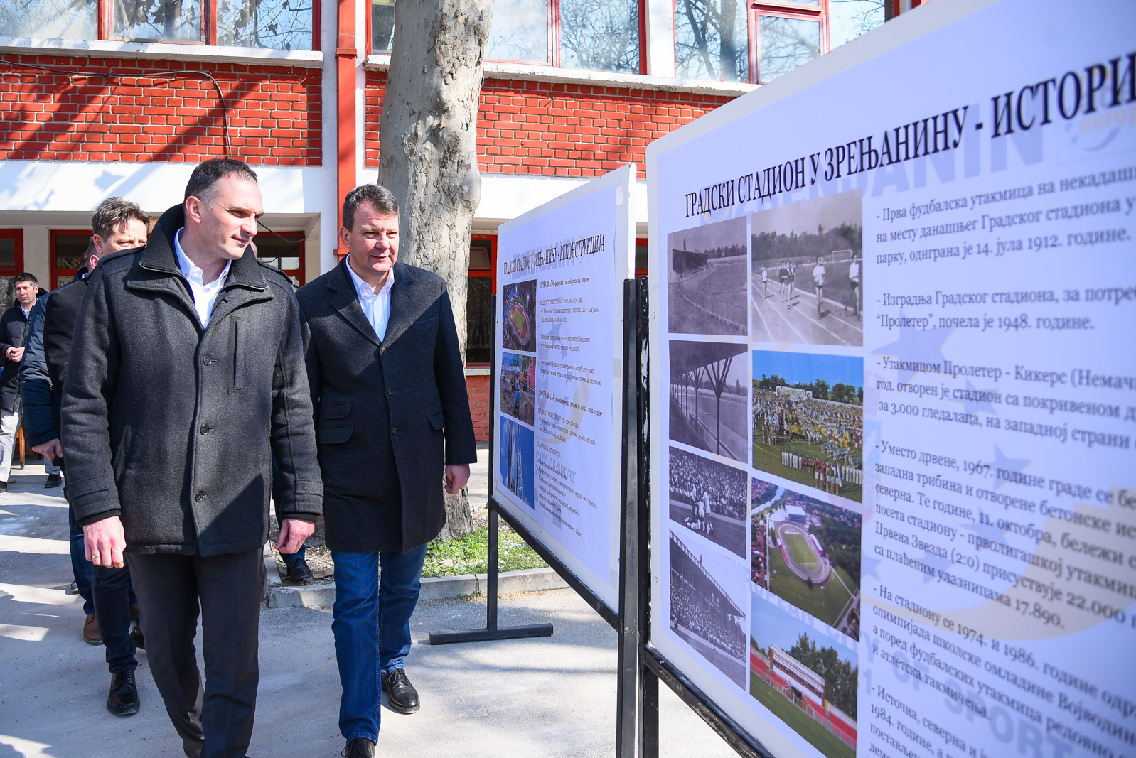 Мировић: Наставља се реконструкција Градског стадиона у Зрењанину по стандардима УЕФА