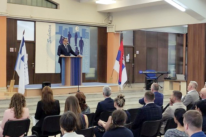 Секретар Милошевић на свечаности поводом Дана Економског факултета 