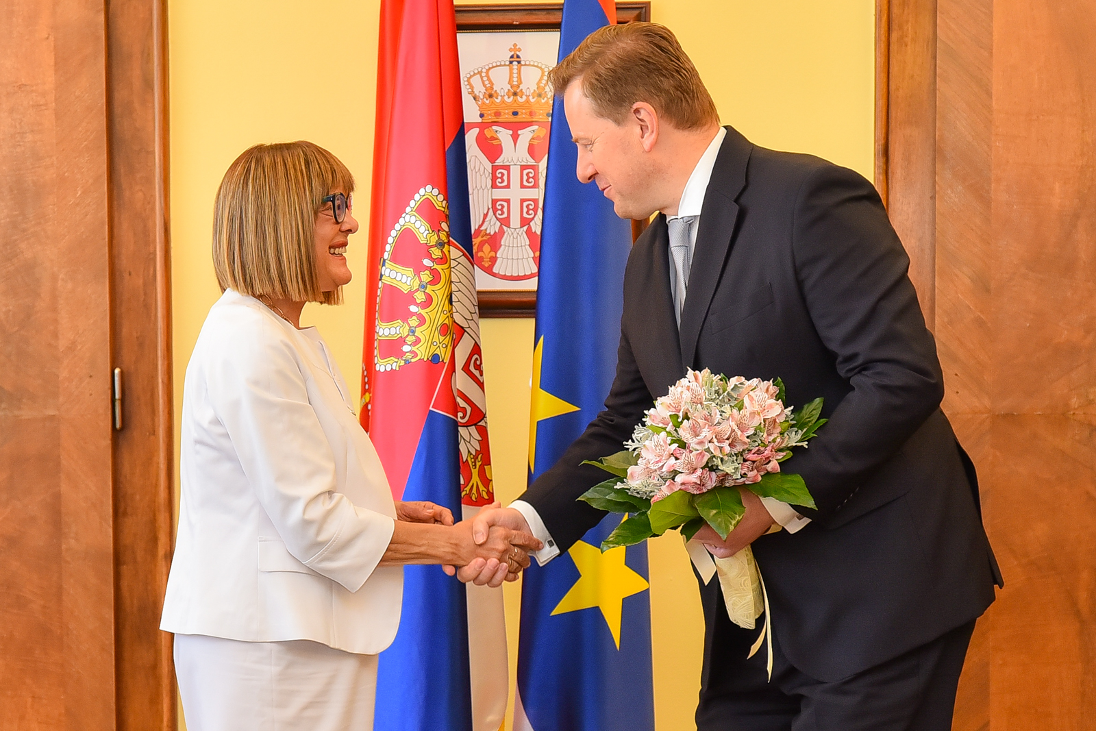 Председница Гојковић разговарала са амбасадором Словачке