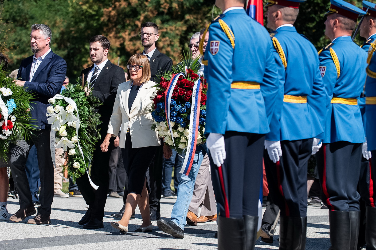 Маја Гојковић на обележавању 80. годишњице „Мисије Халијард“