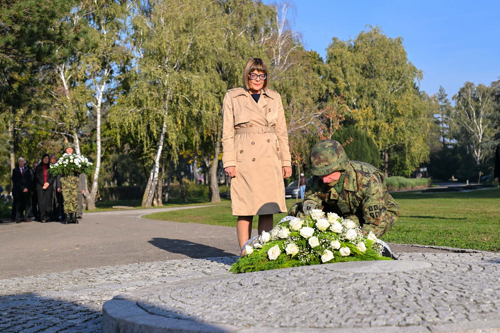 Председница Гојковић положила венац поводом Дана ослобођења Новог Сада у Другом светском рату