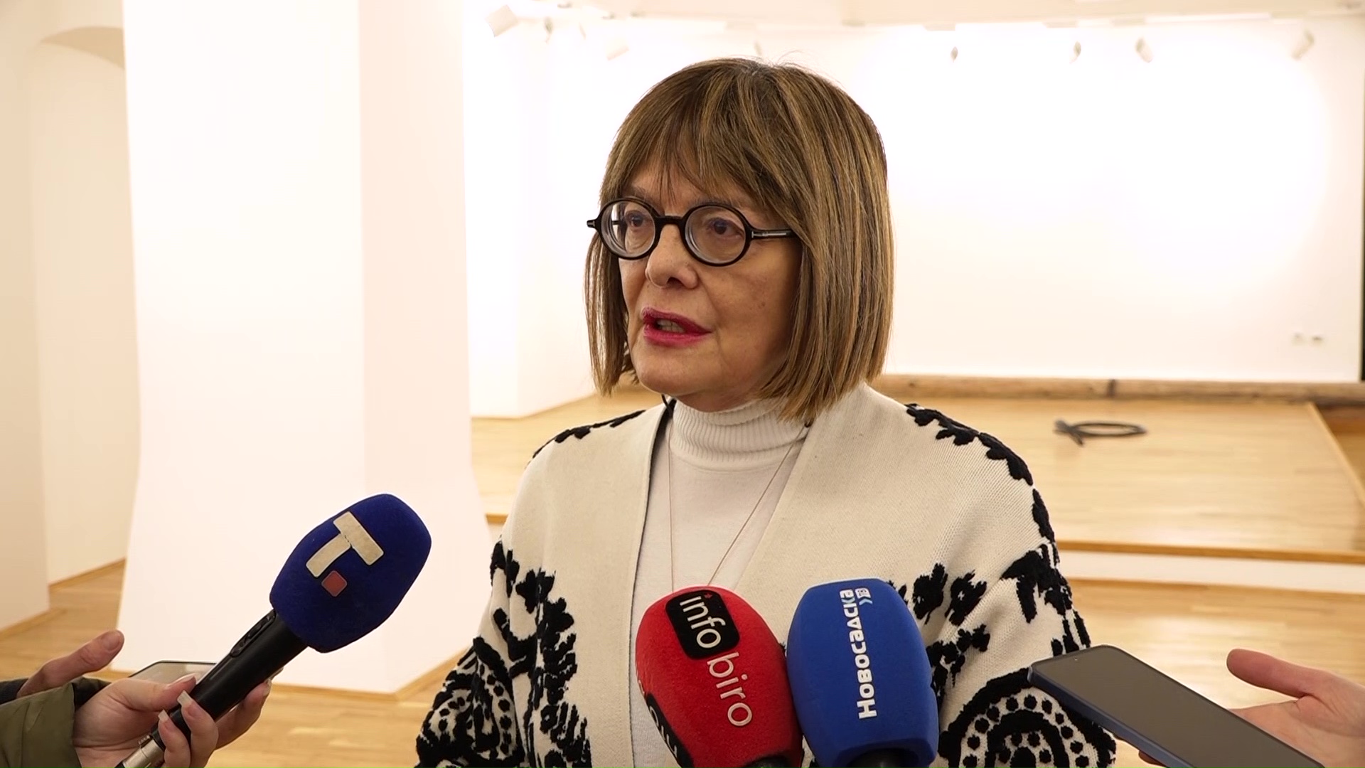 25.12.2025. – Председница Гојковић поводом посете фрушкогорским манастирима Крушедол и Јазак