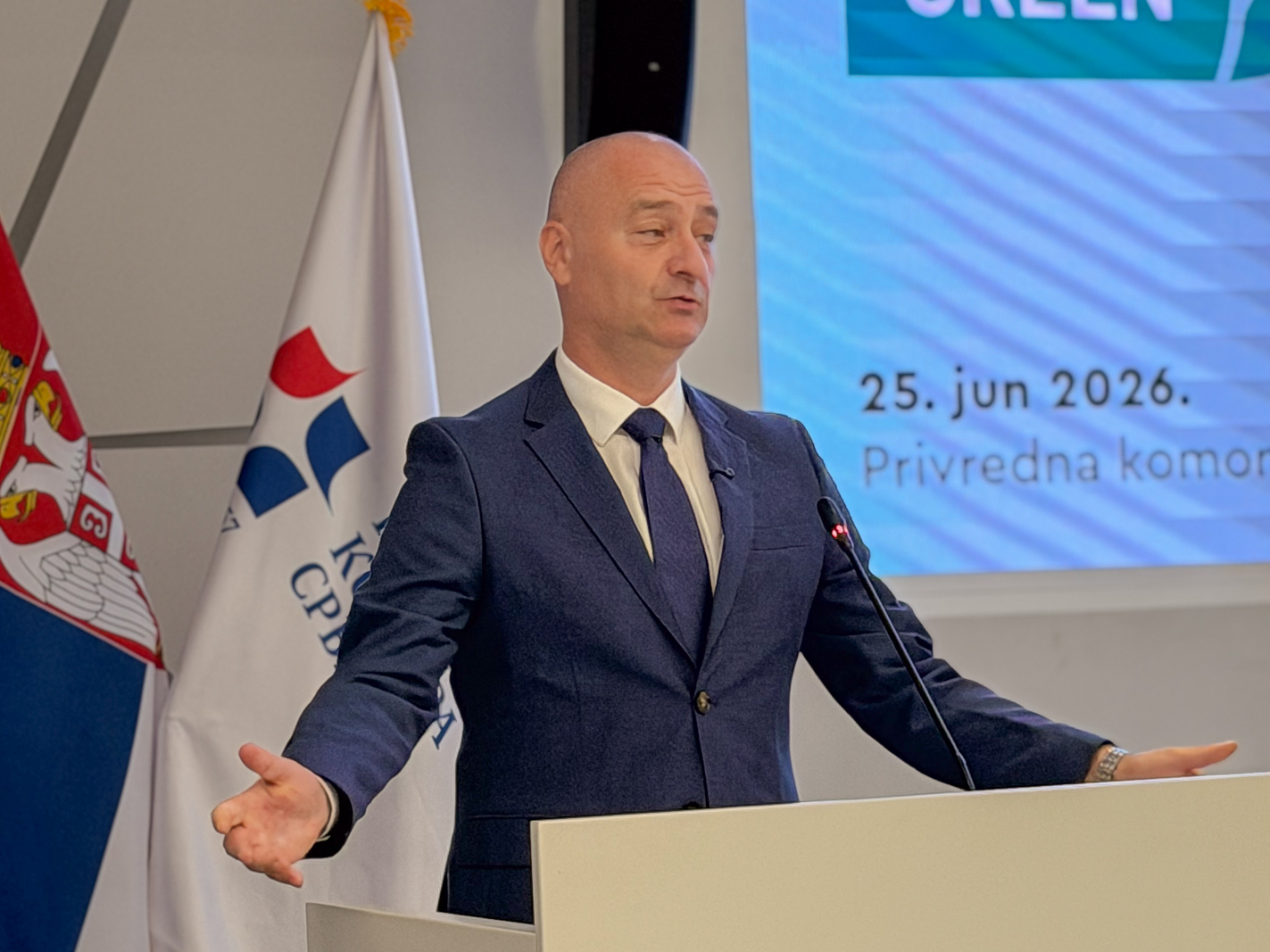 Иванишевић на конференцији „Serbia Goes Green“ о зеленој економији и одрживој транзицији